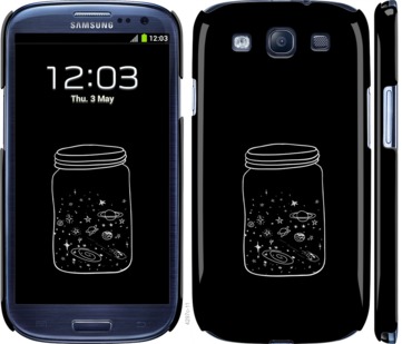 

Чохол Космос в банку на Samsung Galaxy S3 Duos I9300i 728694