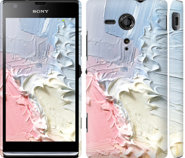 Чехол Пастель v1 для Sony Xperia SP M35H