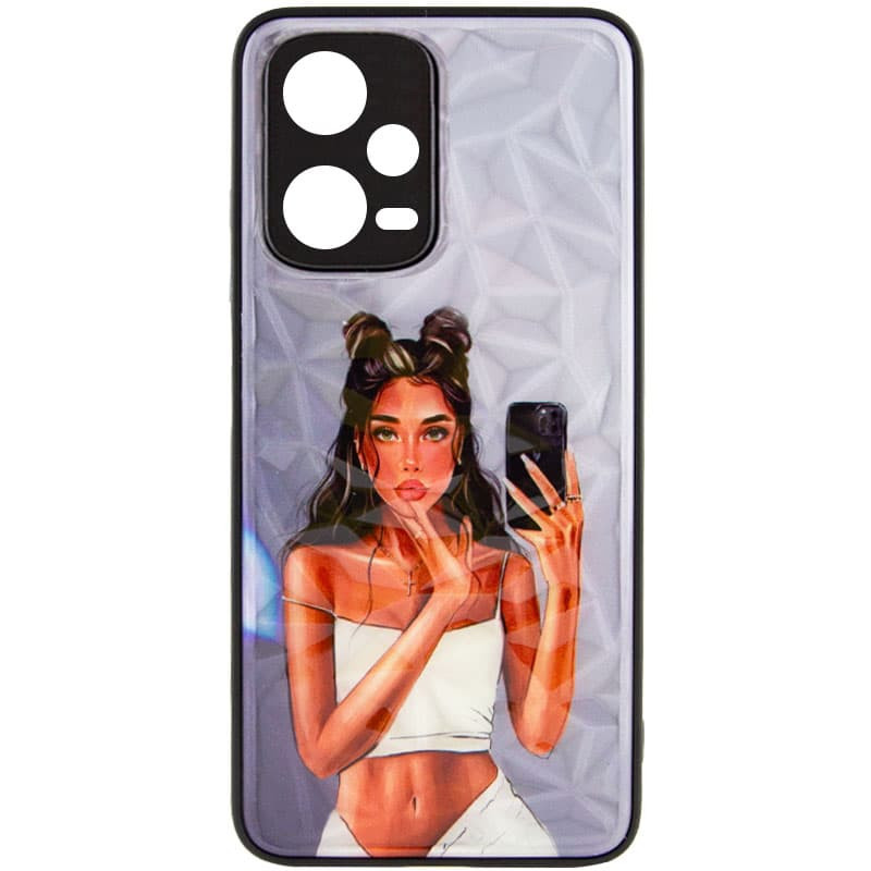 Фото TPU+PC чохол Prisma Ladies на Xiaomi Redmi Note 12 Pro 5G (Black in White) на vchehle.ua