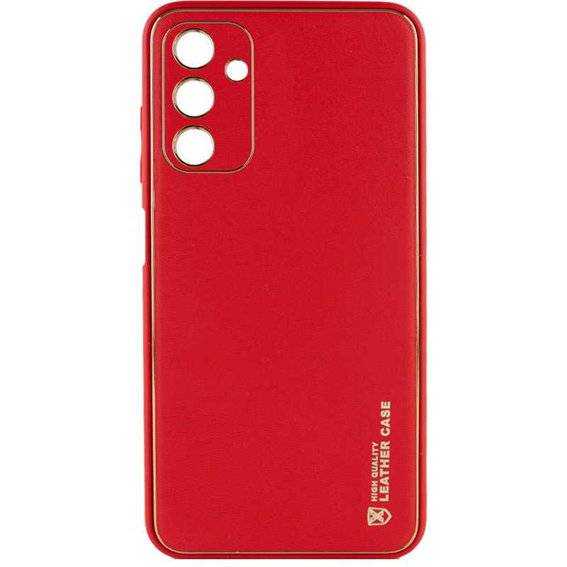 Кожаный чехол Xshield для Samsung Galaxy A14 4G/5G (Красный / Red)