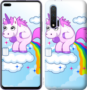 Чехол Единорожка для Huawei Nova 6