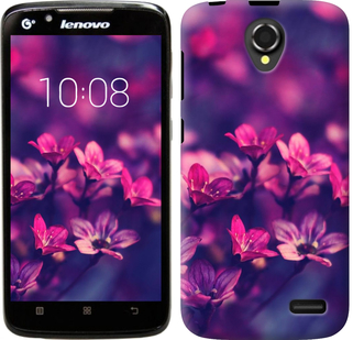 

Чехол Пурпурные цветы для Lenovo A388t 176547