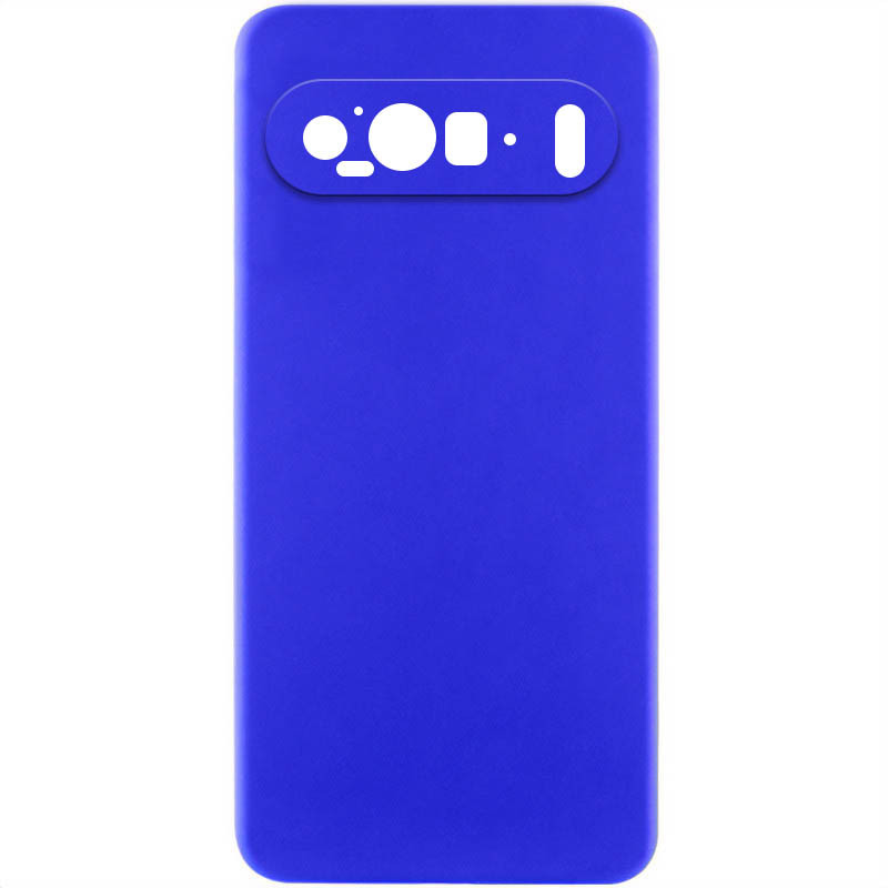 Чехол Silicone Cover Lakshmi Full Camera (AA) для Google Pixel 9 / 9 Pro (Синий / Iris)