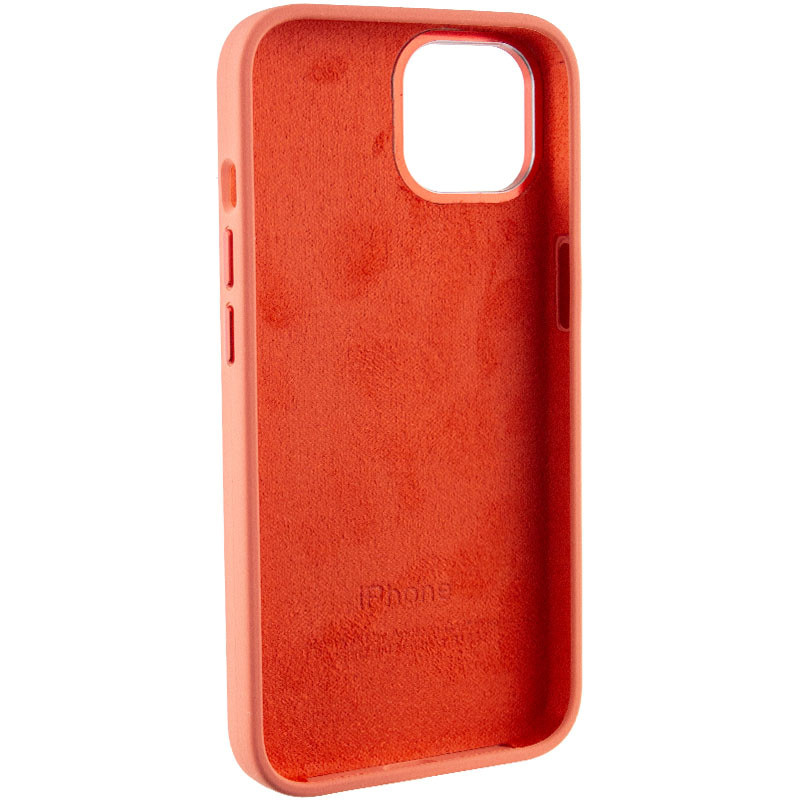 Купити Чохол Silicone Case Metal Buttons (AA) на Apple iPhone 12 Pro Max (6.7") (Рожевий / Pink Pomelo) на vchehle.ua