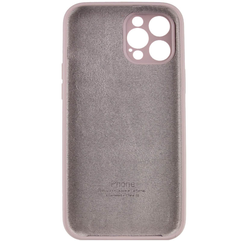 Чохол Silicone Case Full Camera Protective (AA) на Apple iPhone 12 Pro Max (6.7") (Сірий / Lavender) в магазині vchehle.ua