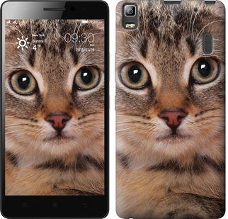 

Чехол Полосатый котик для Lenovo A7000 175631