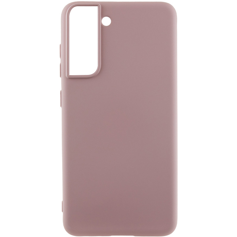 Чохол Silicone Cover Lakshmi (AA) на Samsung Galaxy S21 (Рожевий / Pink Sand)
