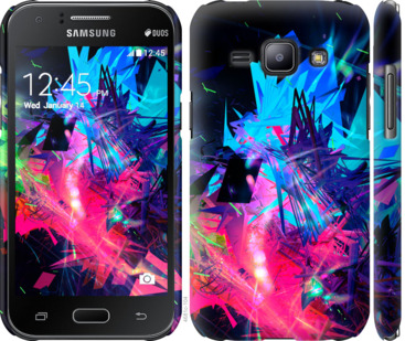 

Чехол Абстрактный чехол для Samsung Galaxy J1 J100H 855748
