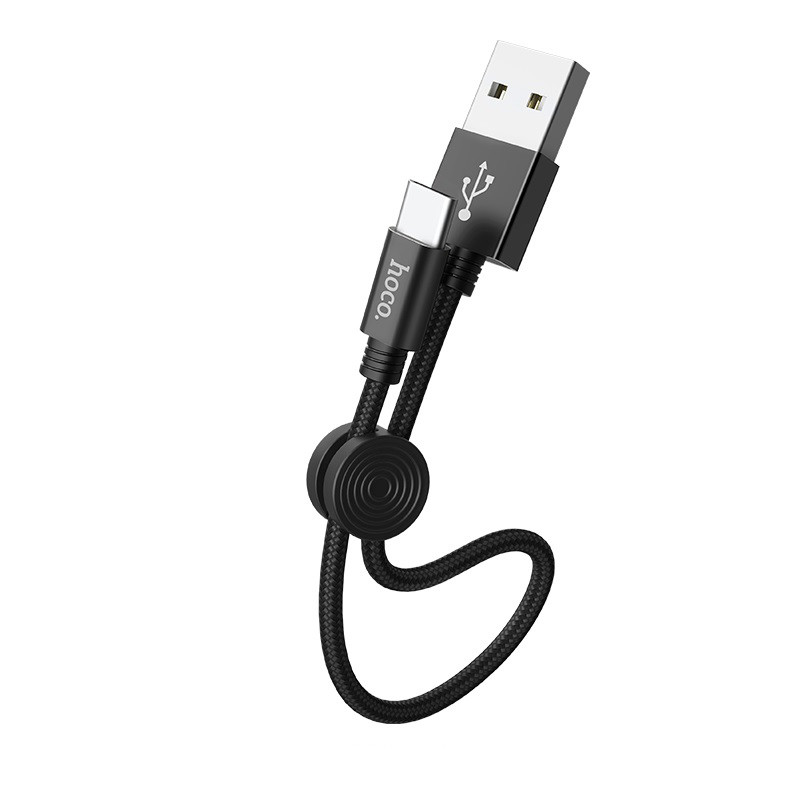 

Дата кабель Hoco X35 Premium USB to Type-C (0,25m) (Черный) 784315