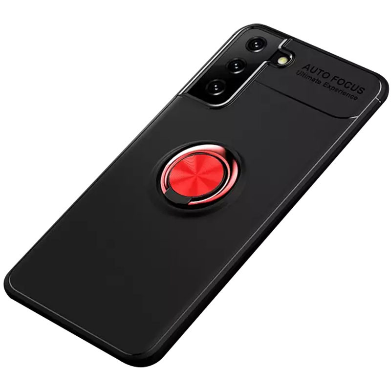 

TPU чохол Deen ColorRing під магнітний тримач (opp) на Samsung Galaxy S21 (Чорний / Червоний) 1104835