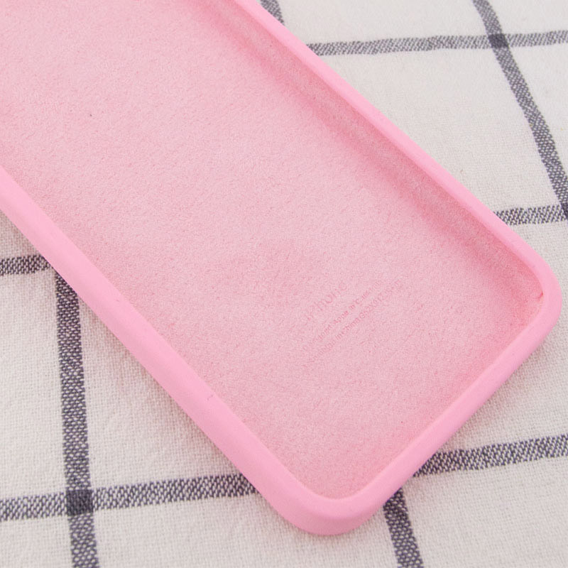 Фото Silicone Case Square Full Camera Protective (AA) NOLOGO для Apple iPhone 11 (6.1") (Розовый / Light pink) в магазине vchehle.ua