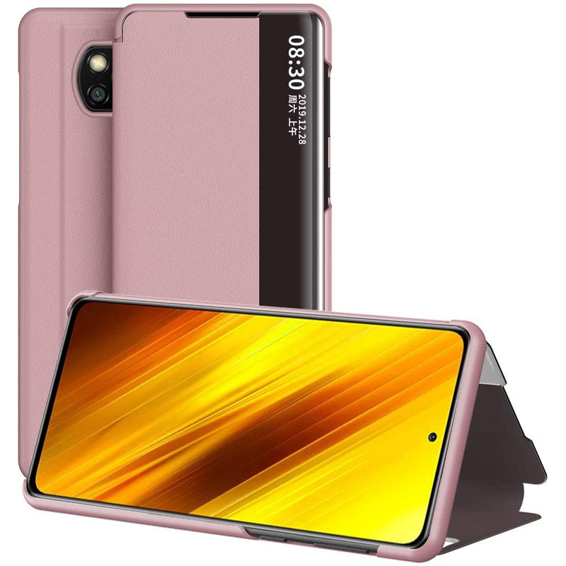 

Чохол-книжка Smart View Cover для Xiaomi Poco X3 NFC (Рожевий) 1117125