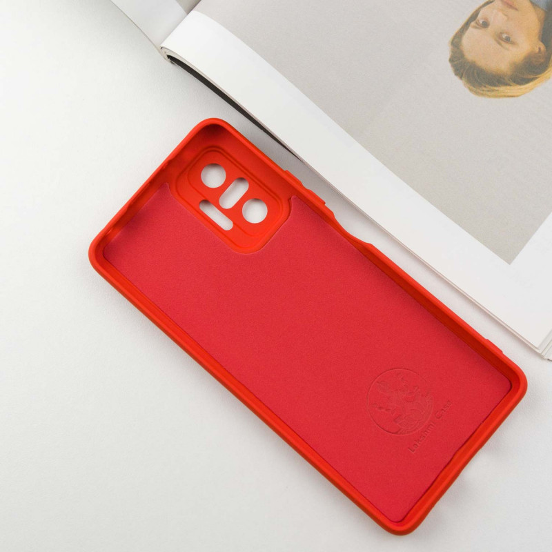 Фото Чехол Silicone Cover Lakshmi Full Camera (A) для Xiaomi Redmi Note 10 Pro / 10 Pro Max (Красный / Red) в магазине vchehle.ua