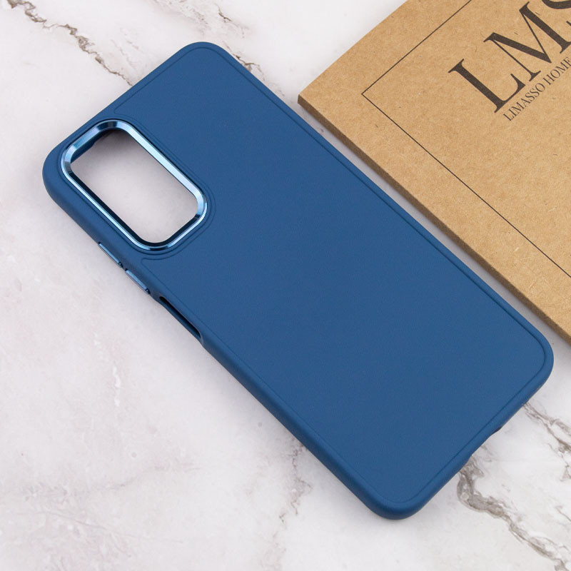 TPU чехол Bonbon Metal Style для Samsung Galaxy A14 4G/5G (Синий / Denim Blue) в магазине vchehle.ua