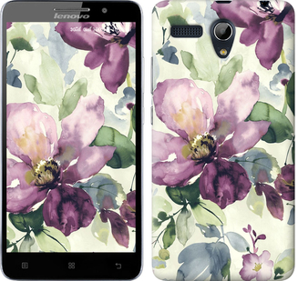 

Чохол Квіти аквареллю на Lenovo A616 296474