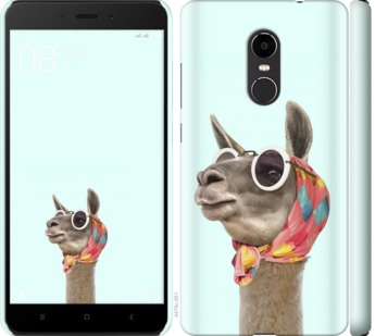 

Чехол Модная лама для Xiaomi Redmi Note 4 (Snapdragon) 753271