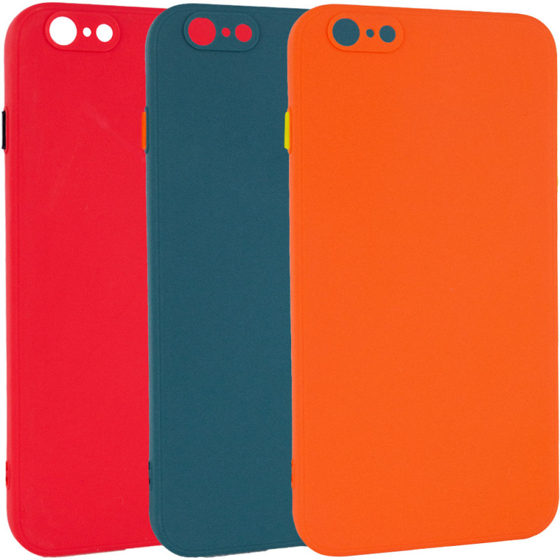 Чехол TPU Square Full Camera для Apple iPhone 6/6s plus (5.5")