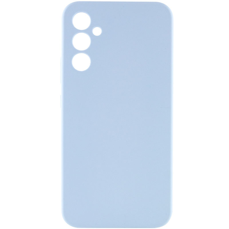 Чехол Silicone Cover Lakshmi Full Camera (AAA) для Samsung Galaxy S24 (Голубой / Sweet Blue)