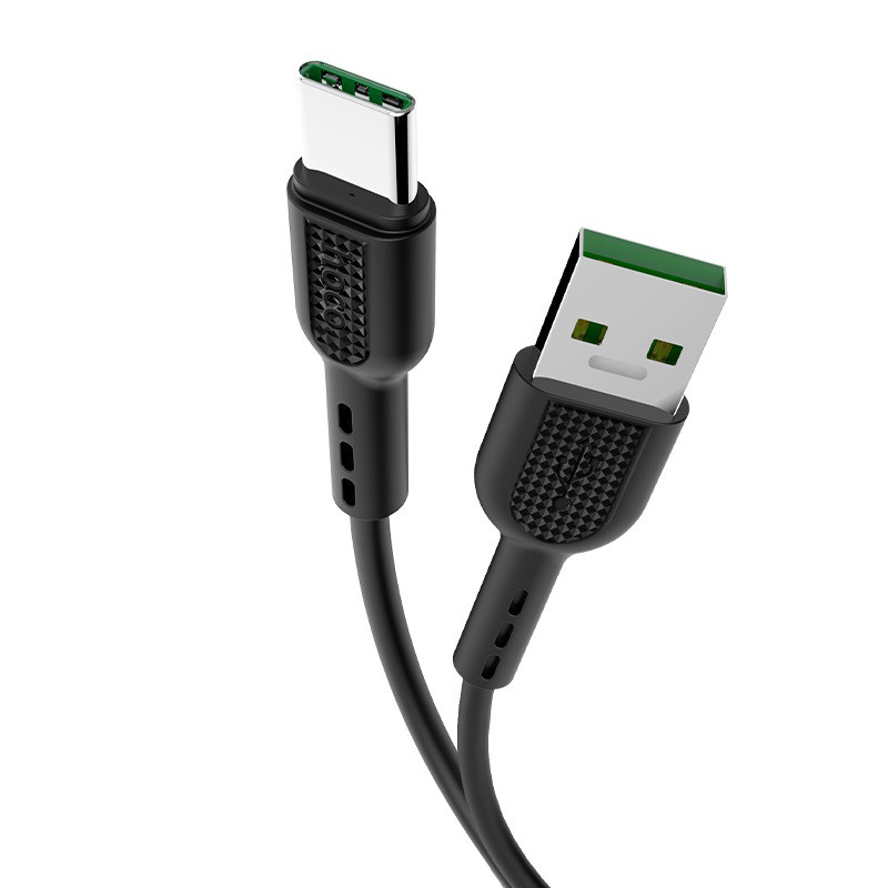 Фото Дата кабель Hoco X33 Surge USB to Type-C (1m) (Черный) на vchehle.ua