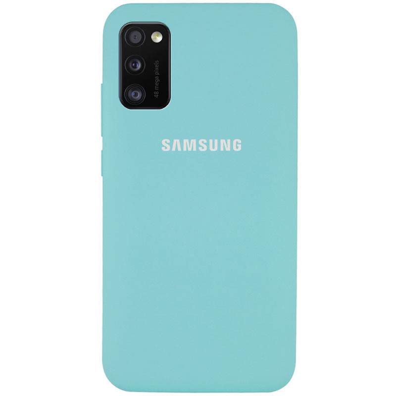 

Чохол Silicone Cover Full Protective (AA) на Samsung Galaxy A41 (Бірюзовий / Ice Blue) 902119