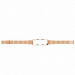 Фото Ремінець Stainless Steel для Xiaomi Mi Band 5 / 6 (Rose Gold) на vchehle.ua