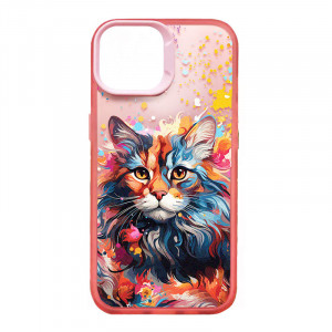 TPU+PC чехол TakiTaki Magic glow для Apple iPhone 15 (6.1")