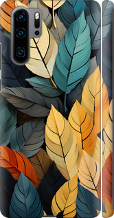 

Чохол Кольорове листя на Huawei P30 Pro 1629967