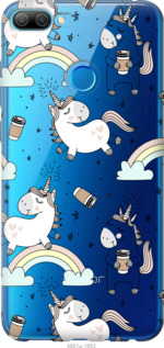 

Чехол Единорог и кофе для Huawei Honor 9i 942023