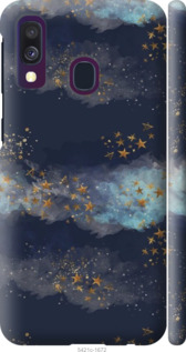 

Чехол Ночь золотые звезды для Samsung Galaxy A40 2019 A405F 1405907