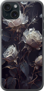 Чохол Троянди 2 на iPhone 15 Plus