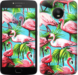 

Чехол Tropical background для Motorola Moto E4 Plus 689781