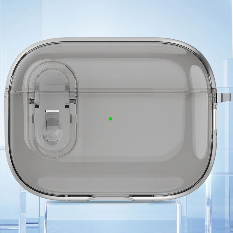 Фото Футляр TPU Colorful для наушников Airpods 4 (Black) в магазине vchehle.ua