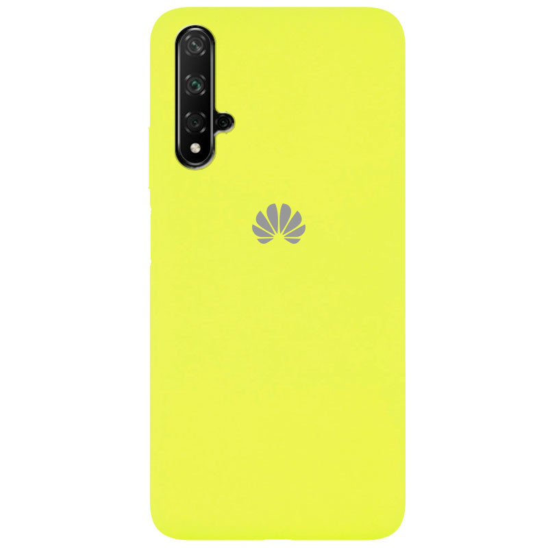 

Чохол Silicone Cover Full Protective (AA) для Huawei Nova 5T (Жовтий / Flash) 1082088