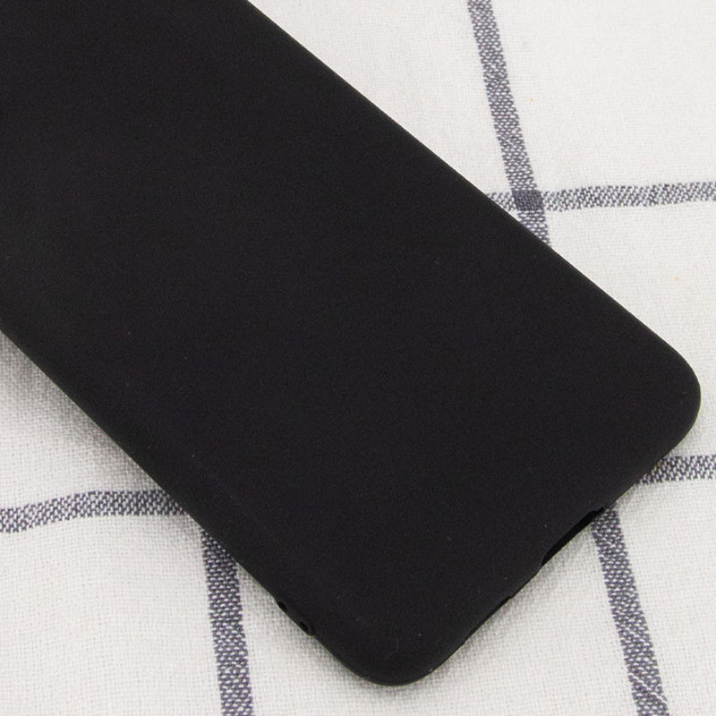 Фото Чехол Silicone Cover Full without Logo (A) для Samsung Galaxy M01 Core / A01 Core (Черный / Black) на vchehle.ua