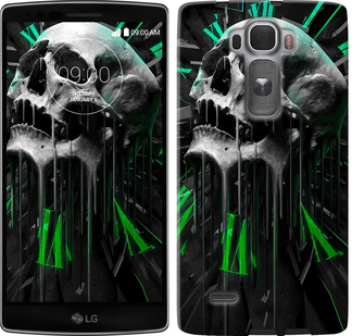 

Чехол Череп-часы для LG G Flex2 352846