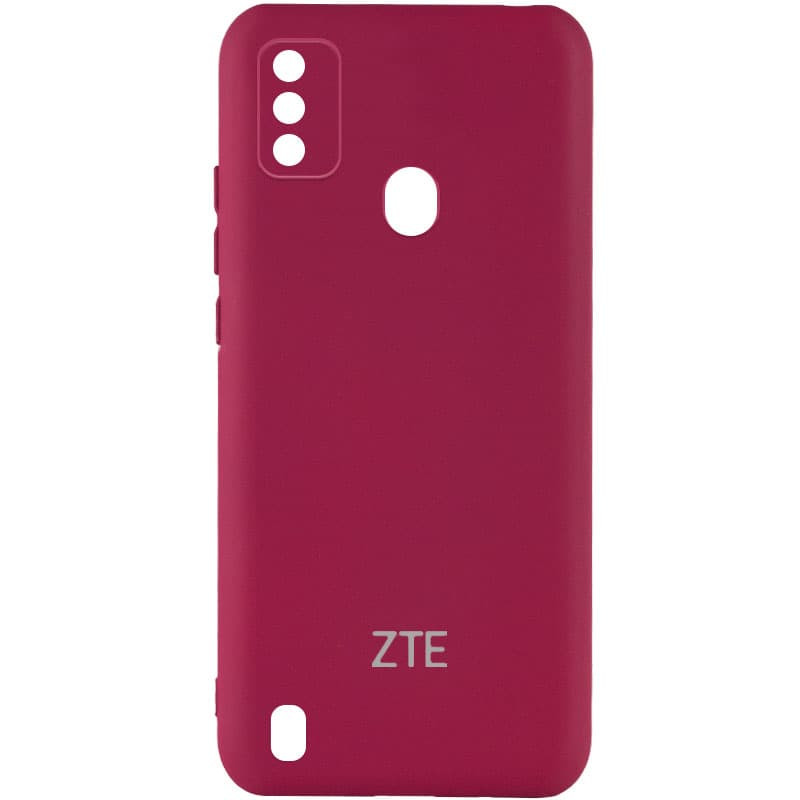 

Чохол Silicone Cover My Color Full Camera (A) на ZTE Blade A51 (Бордовий / Marsala) 1234757