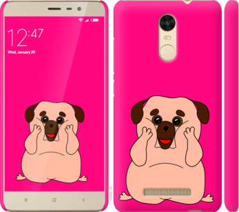 

Чехол Весёлый мопс для Xiaomі Redmi Note 3 Pro 928501