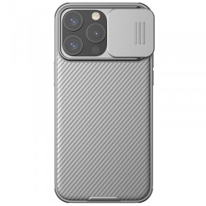 Карбонова накладка Nillkin CamShield Pro на Apple iPhone 15 Pro (6.1")