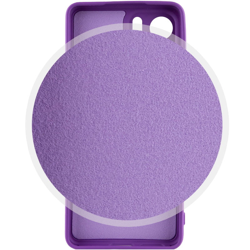 Фото Чохол Silicone Cover Lakshmi Full Camera (A) на Motorola Edge 40 (Фіолетовий / Purple) в маназині vchehle.ua