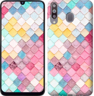 

Чехол Красочная черепица для Samsung Galaxy M30 763489
