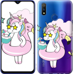 Чехол Crown Unicorn для Realme 3 Pro
