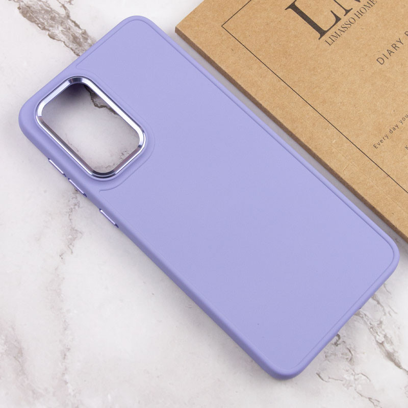 TPU чохол Bonbon Metal Style на Samsung Galaxy A55 (Бузковий / Dasheen) в магазині vchehle.ua