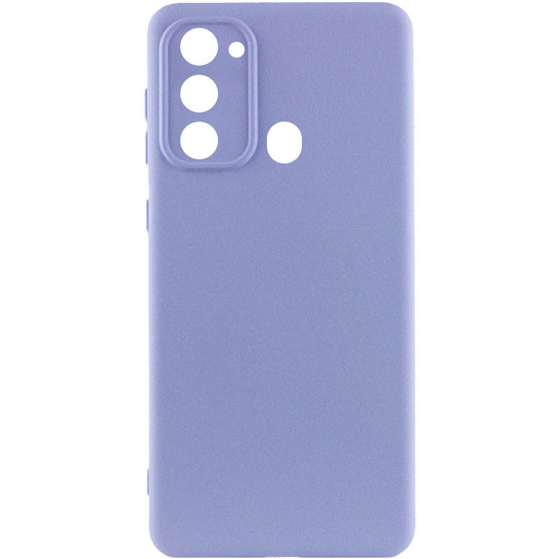 Чохол Silicone Cover Lakshmi Full Camera (A) на Tecno Spark Go 2022 (KG5m) (Бузковий / Dasheen)