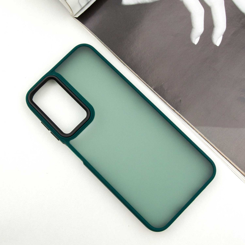 Фото Чехол TPU+PC Lyon Frosted для Samsung Galaxy M14 5G (Green) на vchehle.ua