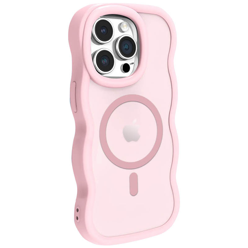 Фото Чохол TPU+PC Undine with Magnetic Safe на Apple iPhone 15 Pro Max (6.7") (Pink) на vchehle.ua