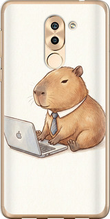 Чехол Funny Capybara CEO Working для Huawei GR5 2017