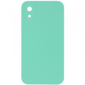 Silicone Case Square Full Camera Protective (AA) NOLOGO для Apple iPhone XR (6.1")