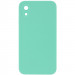 Silicone Case Square Full Camera Protective (AA) NOLOGO для Apple iPhone XR (6.1") (Бирюзовый / Turquoise)