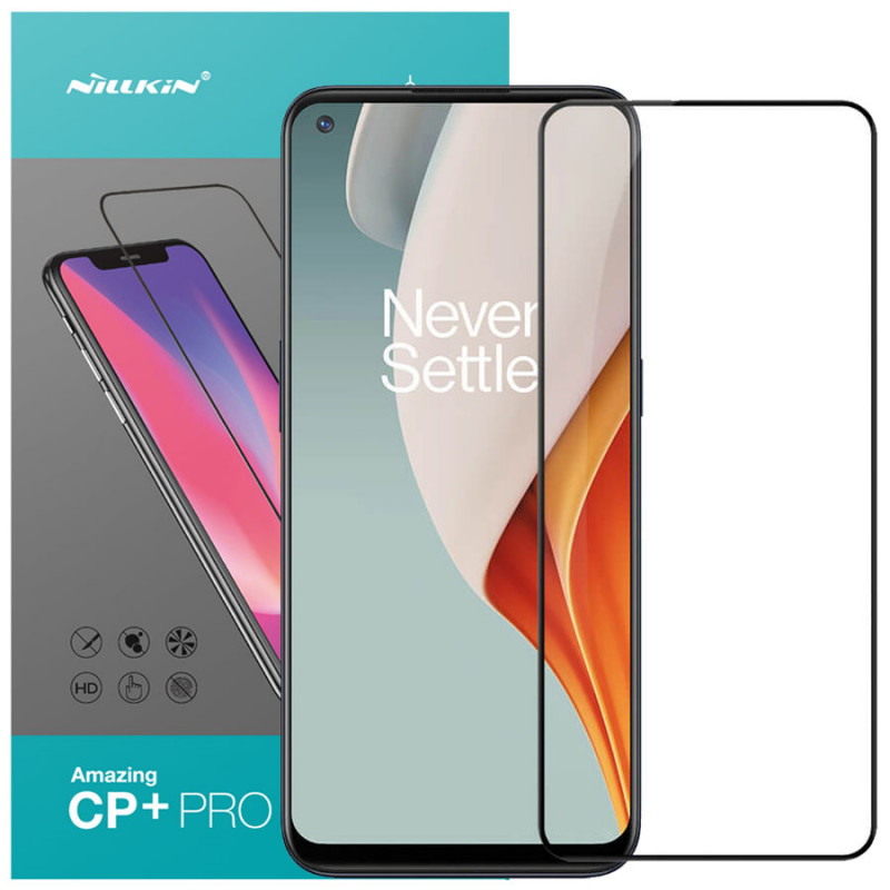 Защитное стекло Nillkin (CP+PRO) для OnePlus Nord N100 (Черный)