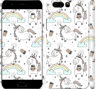 

Чохол Єдиноріг і кава на Huawei P10 841019